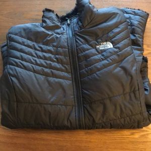 Women’s Black The North Face winter jacket